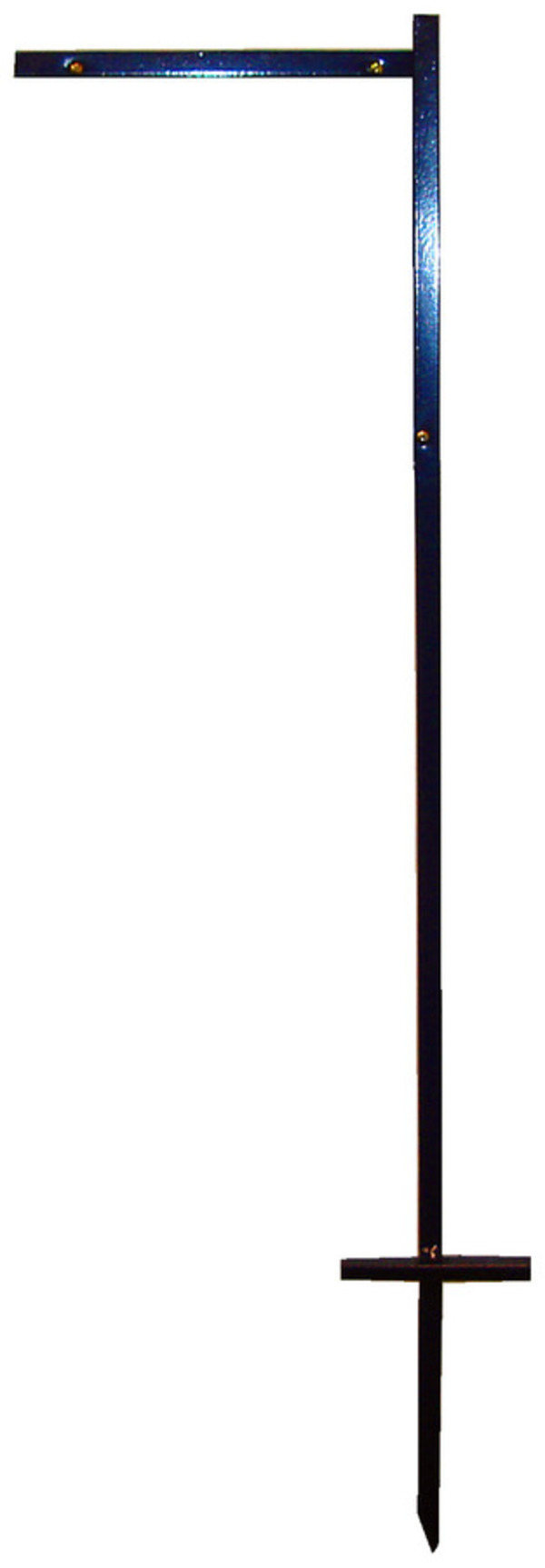 48 Angle Iron Flag Stake, Black